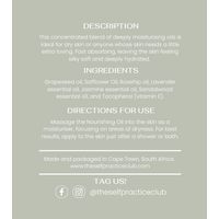 The Self Practice Club Nourishing Body Oil